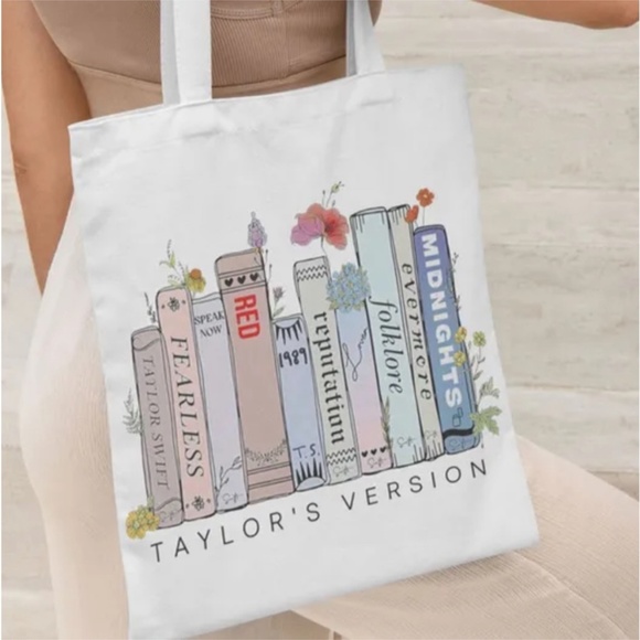 Taylor Swift Handbags - New Taylor Swift Tote Bag Eras Tour Bag Taylor's Version Canvas Shopper Tote